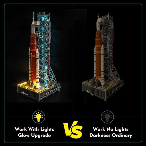 Brand new LocoLee LED Light Kit for Lego NASA Artemis Space Launch System 10341 - Picture 5 of 5